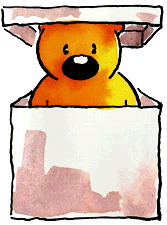 Der Bär in der Schachtel